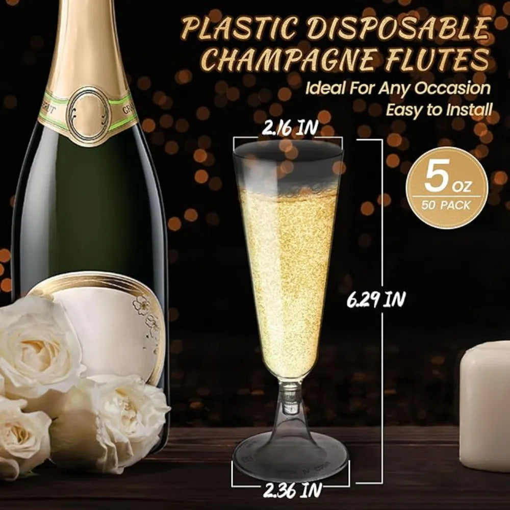Plastic Champagne Glass