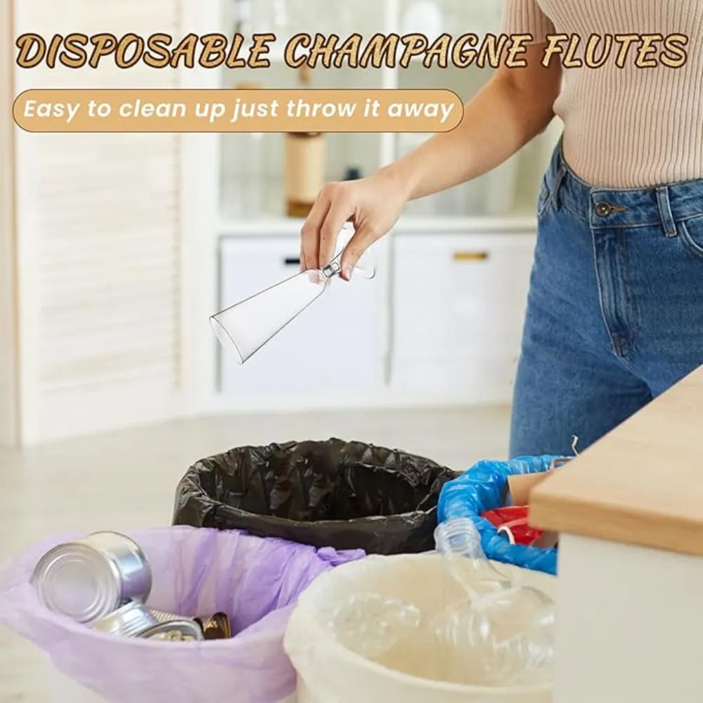 Plastic Champagne Glass